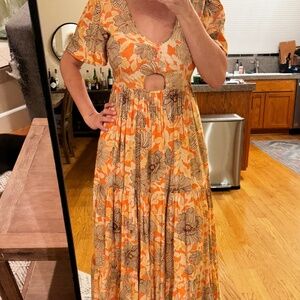 Band of the free boho dress, xs